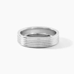 Histoire d'Or Bague Pulse Argent Blanc