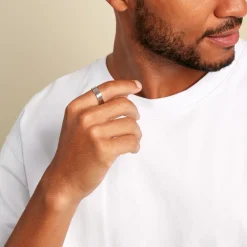 Histoire d'Or Bague Pulse Argent Blanc Best