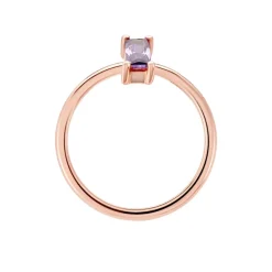 Histoire d'Or Bague Purple Mood Argent Rose Oxyde De Zirconium Online