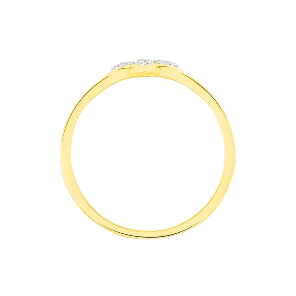Histoire d'Or Bague Raskia Or Jaune Diamant