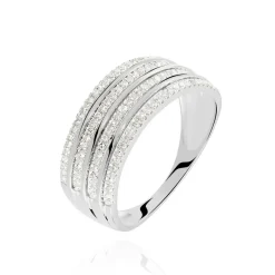 Histoire d'Or Bague Rayanna or blanc diamant Best