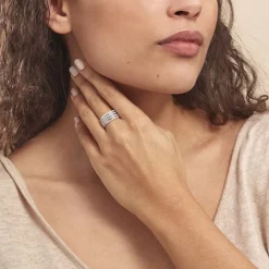 Histoire d'Or Bague Rayanna or blanc diamant Best