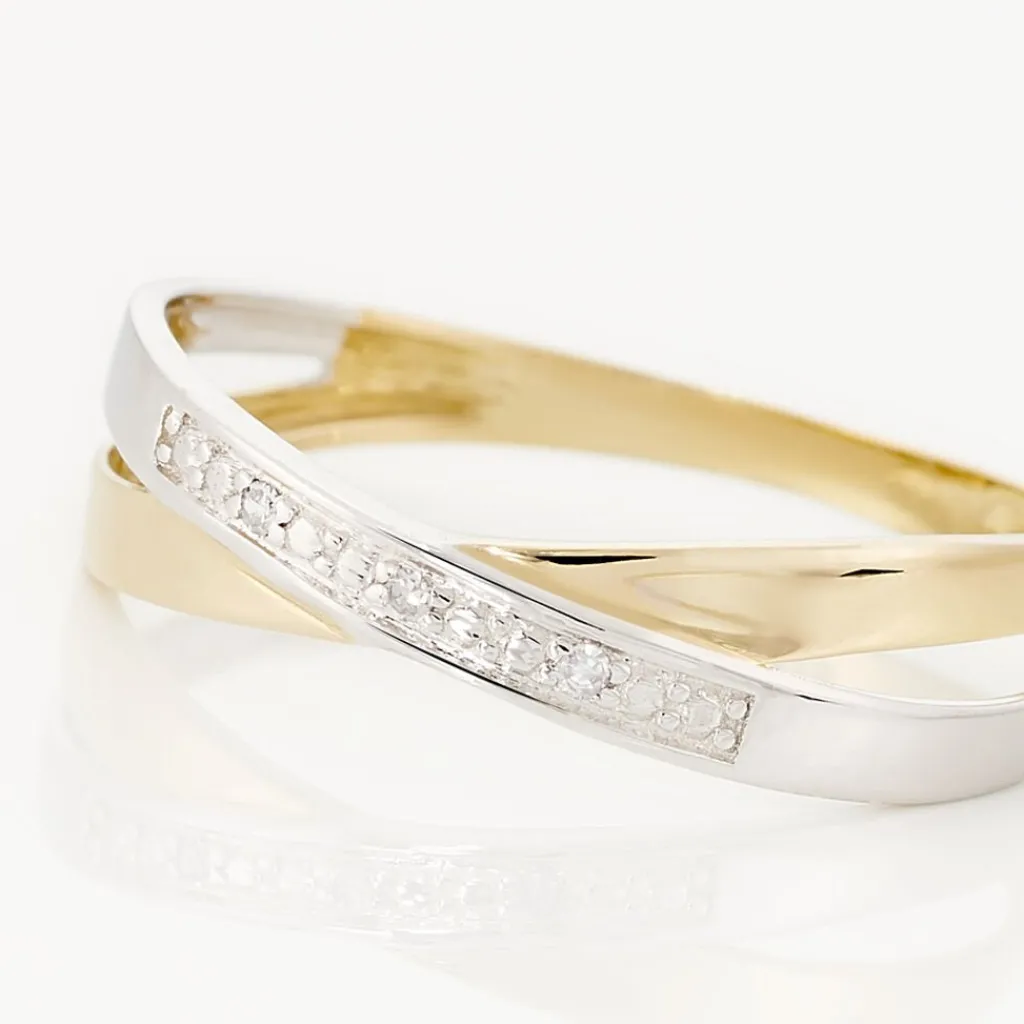 Histoire d'Or Bague Renda Or Jaune Diamant Clearance