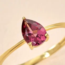 Histoire d'Or Bague Rhodolite Fever Or Jaune Rhodolite or jaune rhodolite rose Clearance
