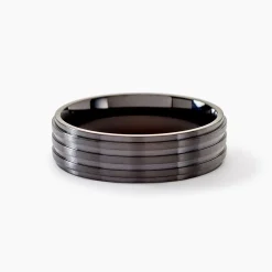 Histoire d'Or Bague Rico Acier Noir Clearance