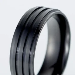 Histoire d'Or Bague Rico Acier Noir Clearance