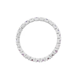 Histoire d'Or Bague Rio Argent Blanc Oxyde De Zirconium argent blanc oxyde violet New