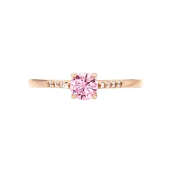 Histoire d'Or Bague Rio Argent Rose Oxyde De Zirconium Clearance