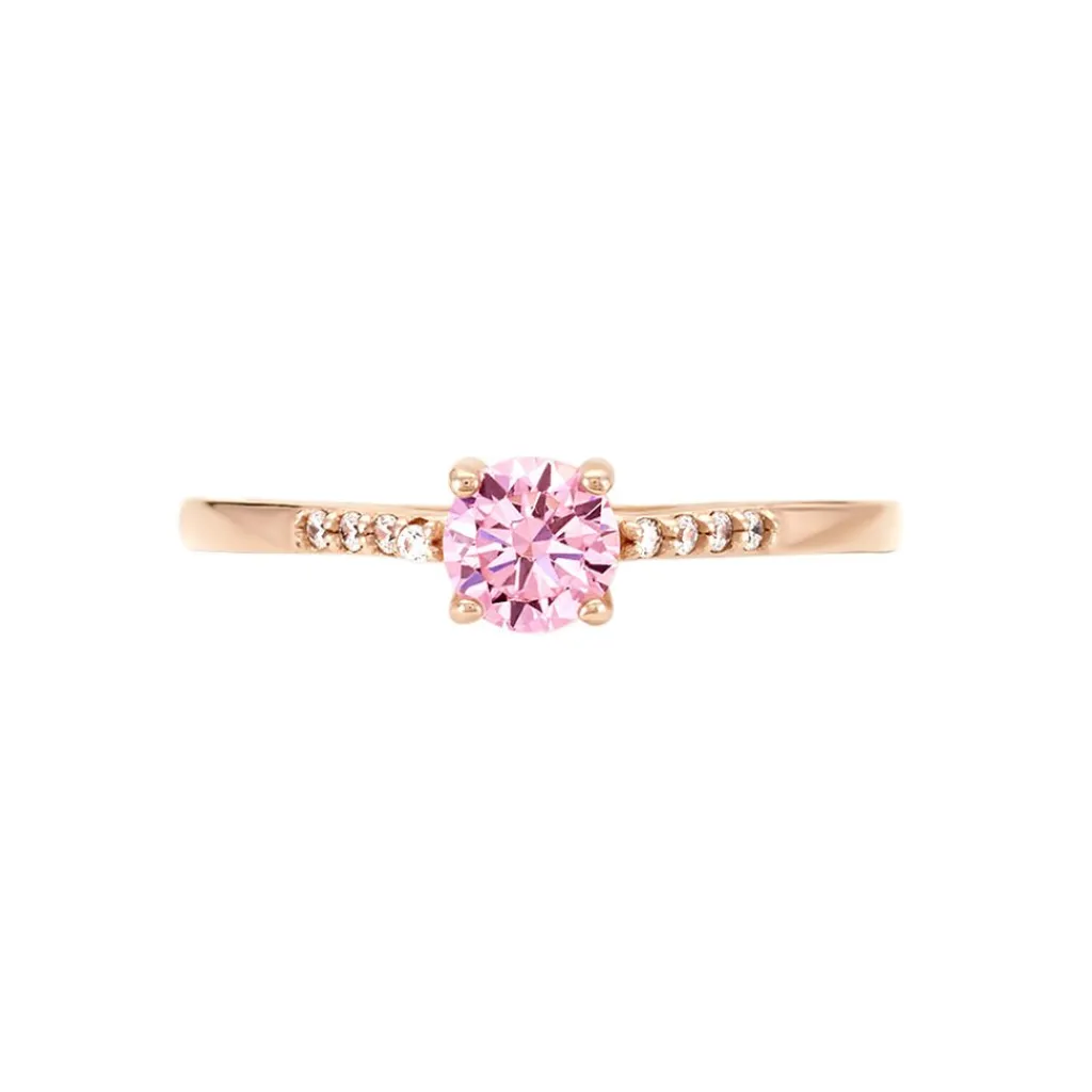 Histoire d'Or Bague Rio Argent Rose Oxyde De Zirconium Clearance