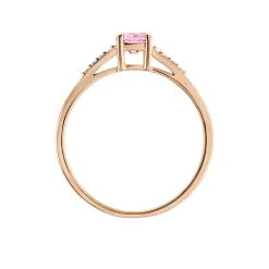 Histoire d'Or Bague Rio Argent Rose Oxyde De Zirconium Clearance