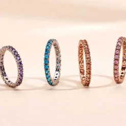 Histoire d'Or Bague Rio Santa Teresa Argent Rose Oxyde De Zirconium Best