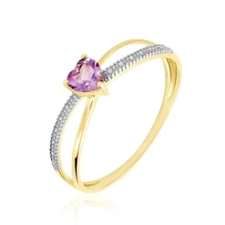 Histoire d'Or Bague Rory Or Jaune Amethyste or jaune amethyste violette Outlet