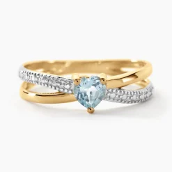 Histoire d'Or Bague Rory Or Jaune Topaze or jaune topaze bleue Outlet