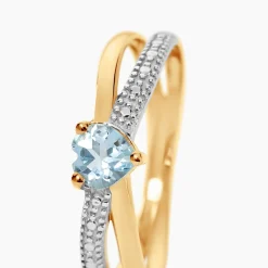 Histoire d'Or Bague Rory Or Jaune Topaze or jaune topaze bleue Outlet