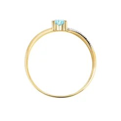Histoire d'Or Bague Rory Or Jaune Topaze or jaune topaze bleue Outlet