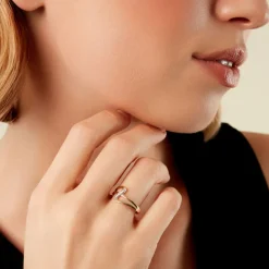 Histoire d'Or Bague Rosabelle Or Jaune Diamant Hot