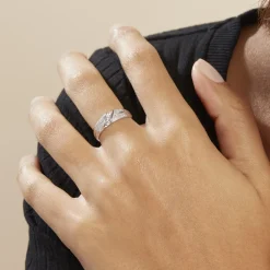 Histoire d'Or Bague Rosaleen Blanc Diamant Blanc Diamant Hot