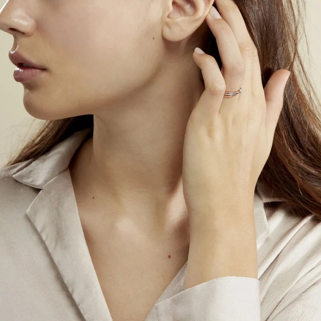 Histoire d'Or Bague Ruthe Or Bicolore Diamant Best