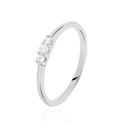 Histoire d'Or Bague Sabine Or Blanc Diamant Discount