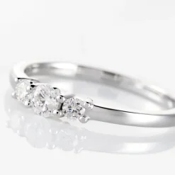 Histoire d'Or Bague Sabine Or Blanc Diamant Best