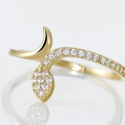 Histoire d'Or Bague Sabinka Or Jaune Oxyde De Zirconium Online