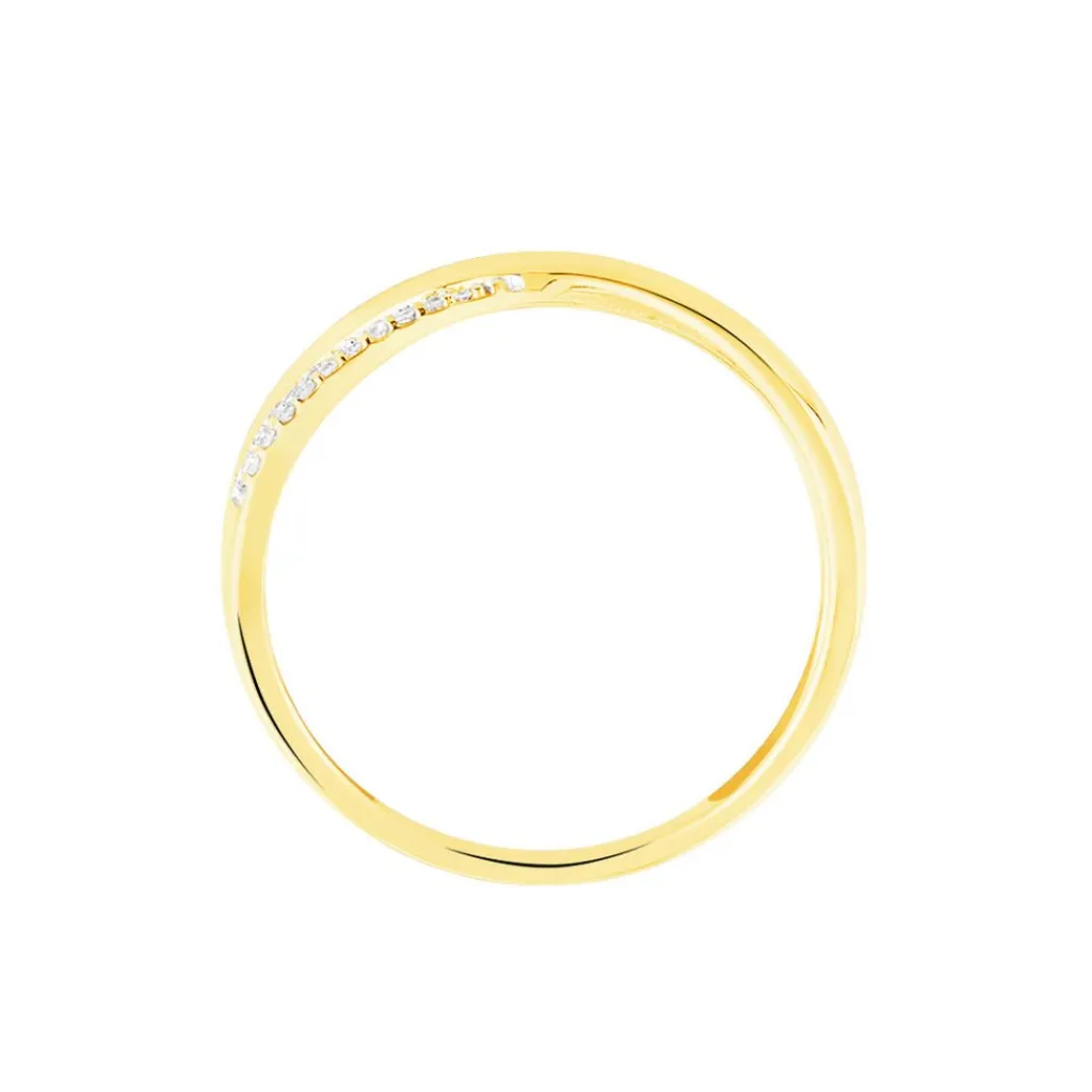 Histoire d'Or Bague Sakura Or Bicolore Diamant Best