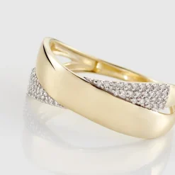 Histoire d'Or Bague Sakura Or Bicolore Diamant Best