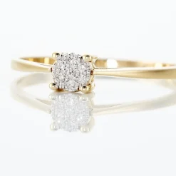 Histoire d'Or Bague Sandrine or jaune diamant