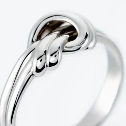 Histoire d'Or Bague Seasaidh Argent Blanc Hot