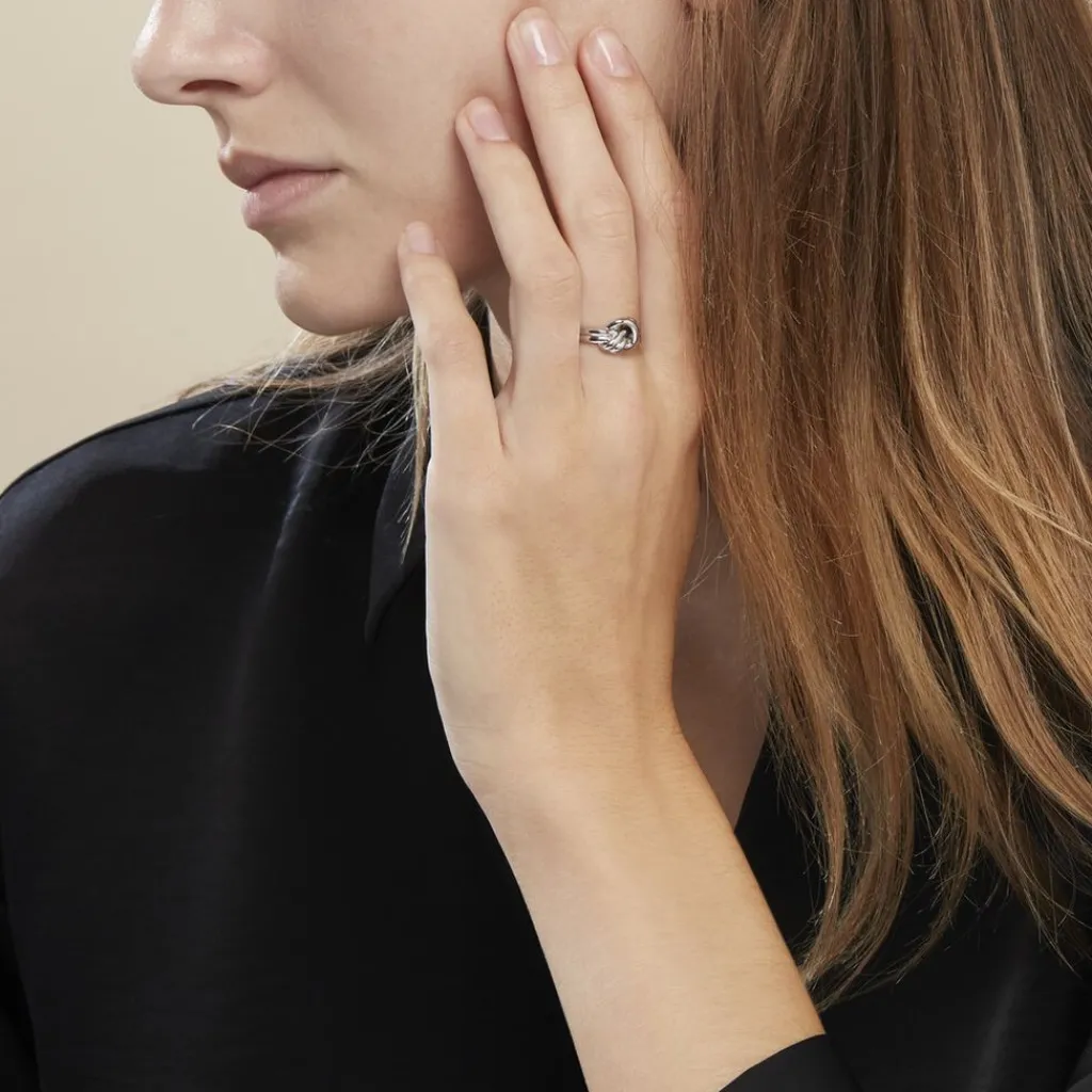 Histoire d'Or Bague Seasaidh Argent Blanc Hot