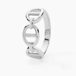 Histoire d'Or Bague Seiorse Argent Blanc Clearance