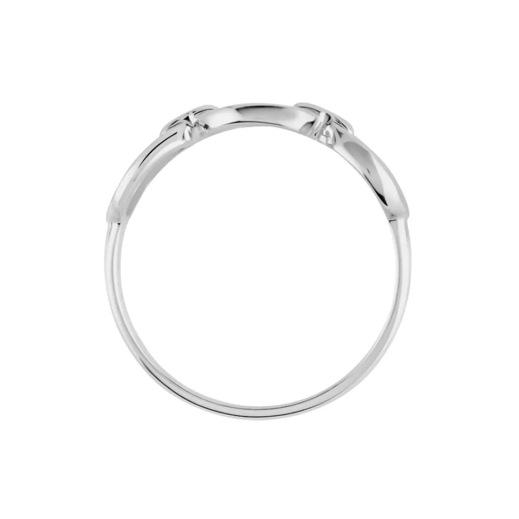Histoire d'Or Bague Seiorse Argent Blanc Clearance