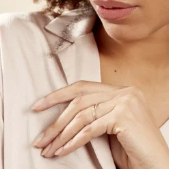 Histoire d'Or Bague Selene or bicolore diamant Hot