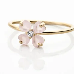 Histoire d'Or Bague Sendai Plaqué Or Jaune Oxyde De Zirconium New