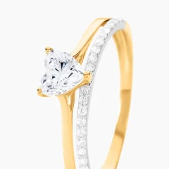 Histoire d'Or Bague Serafine Or Jaune Oxyde De Zirconium New