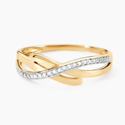 Histoire d'Or Bague Seraphia Or Jaune Diamant Discount