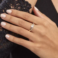 Histoire d'Or Bague Seraphia Or Jaune Diamant Discount