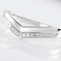 Histoire d'Or Bague Shadene Or Blanc Diamant