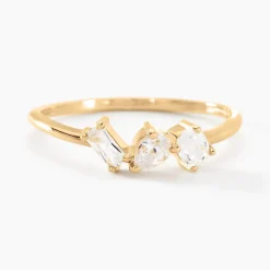 Histoire d'Or Bague Shiny Garden Or Jaune Oxyde De Zirconium Online