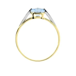 Histoire d'Or Bague Sidoine Or Bicolore Topaze Sale