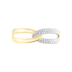 Histoire d'Or Bague Simouna Or Jaune Diamant Clearance
