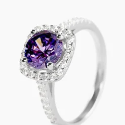 Histoire d'Or Bague Soa Argent Blanc Oxyde De Zirconium Clearance