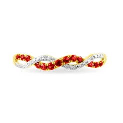 Histoire d'Or Bague Sofia Or Jaune Rubis Et Diamant Best