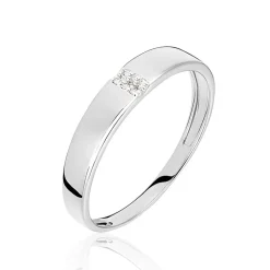 Histoire d'Or Bague Soha Or Blanc Diamant New