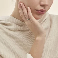 Histoire d'Or Bague Soha Or Blanc Diamant New