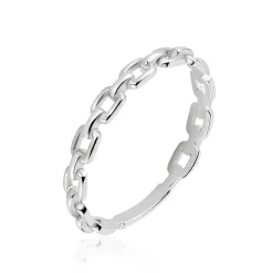 Histoire d'Or Bague Soho Argent Blanc Discount