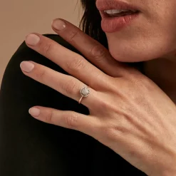 Histoire d'Or Bague Soleil D'hiver or jaune diamant Discount