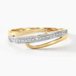 Histoire d'Or Bague Solena or jaune diamant Clearance