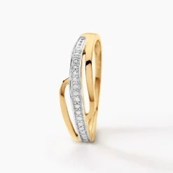 Histoire d'Or Bague Solena or jaune diamant Clearance