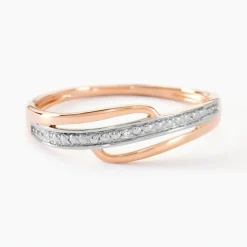 Histoire d'Or Bague Solena or rose diamant Sale